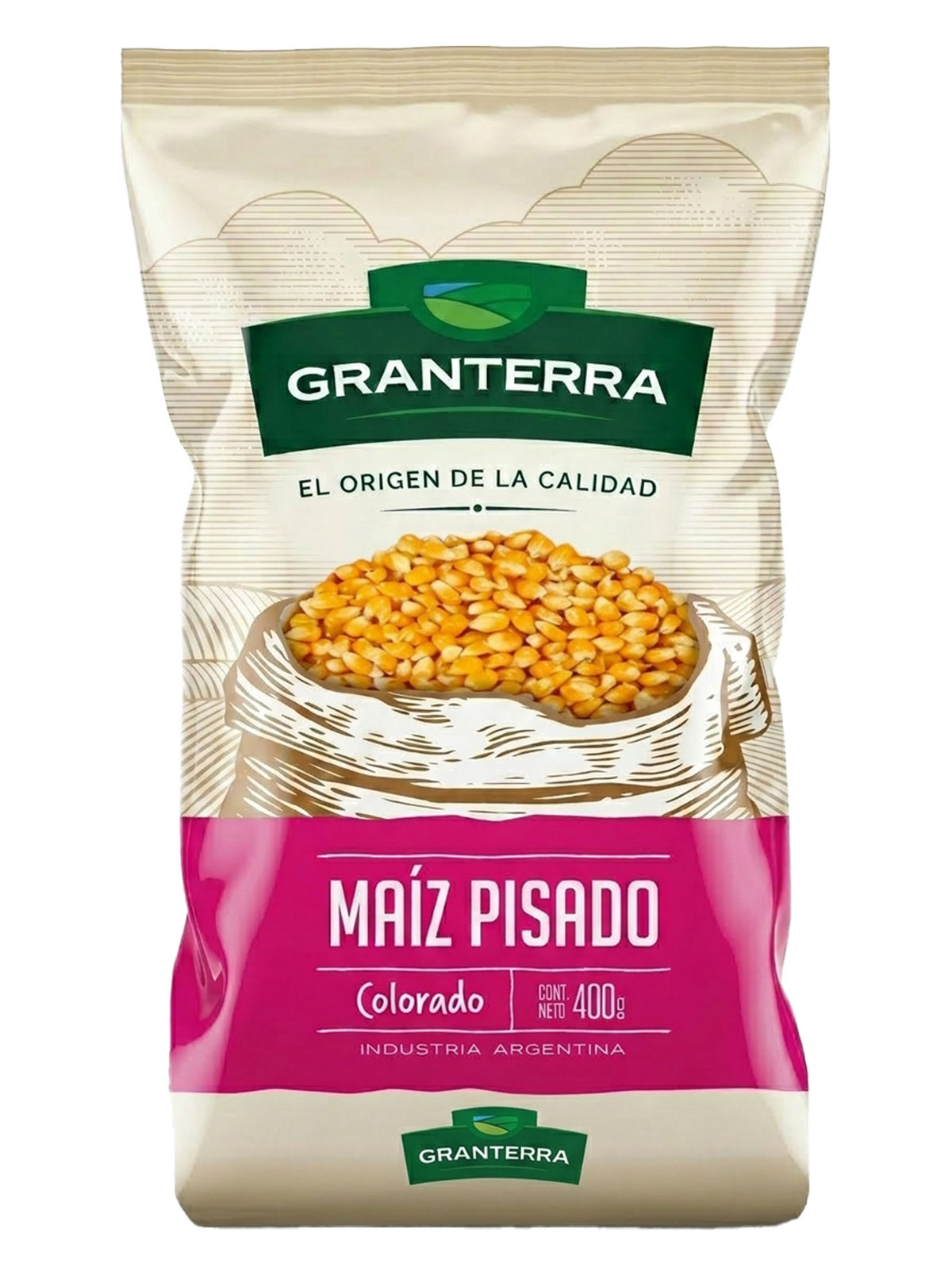 Maíz pisado colorado GranTerra 400 g